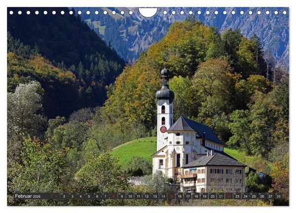 Produktbild: Vorarlberg in &Ouml;sterreich (Wandkalender 2026 DIN A4 quer), CALVENDO Monatskalender