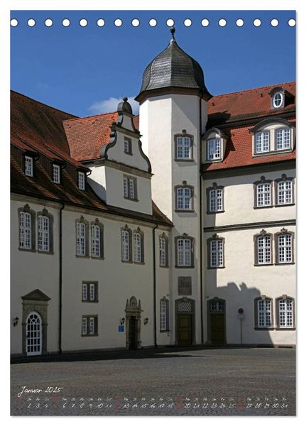 Rotenburg an der Fulda (Tischkalender 2025 DIN A5 hoch), CALVENDO Monatskalender