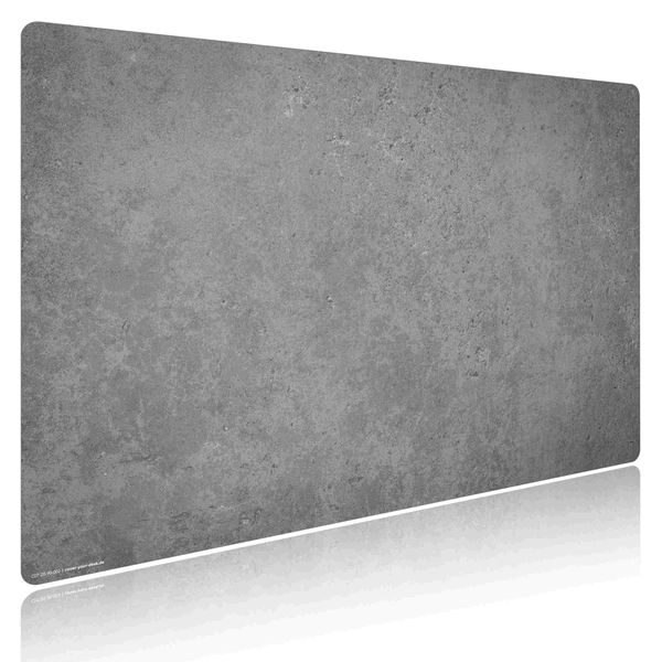 Produktbild: Cover-your-desk Schreibtischunterlage f&uuml;r Kinder und Erwachsene Betonoptik dunkel, aus hochwertigem Vinyl , 60 x 40 cm