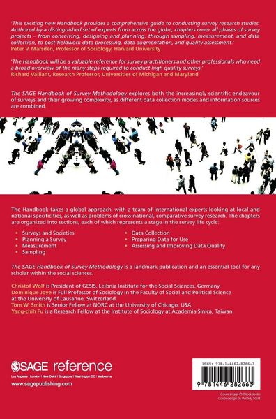 Produktbild: The SAGE Handbook of Survey Methodology