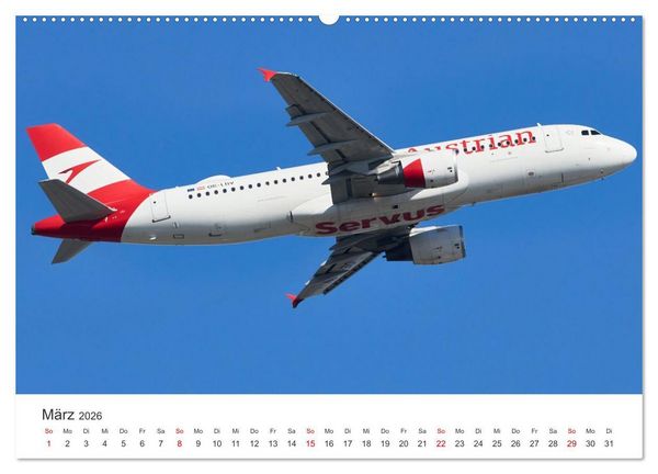 Produktbild: Frankfurt Airport - EDDF (Wandkalender 2026 DIN A2 quer), CALVENDO Monatskalender