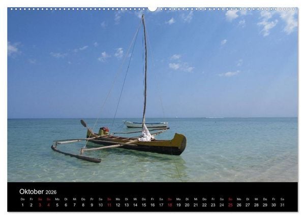 Produktbild: Abenteuer Madagaskar (hochwertiger Premium Wandkalender 2026 DIN A2 quer), Kunstdruck in Hochglanz
