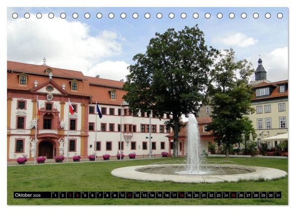 Produktbild: Willkommen in ERFURT (Tischkalender 2026 DIN A5 quer), CALVENDO Monatskalender