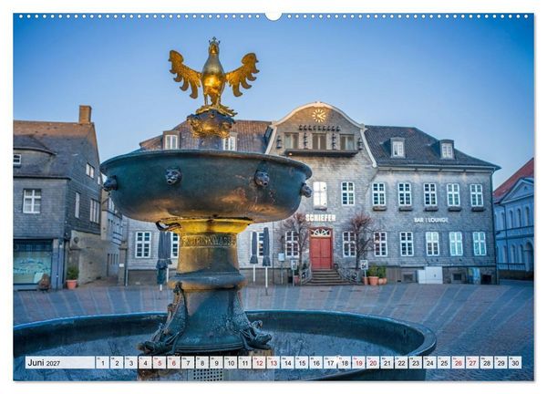 Produktbild: Goslar - Zwischen Fachwerk und Welterbe (Wandkalender 2027 DIN A2 quer), CALVENDO Monatskalender