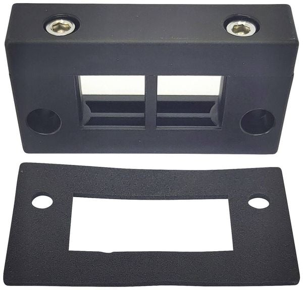 Produktbild: TRU COMPONENTS DVK-W2 Kabeleinf&uuml;hrungsleiste Klemm-&Oslash; (max.) 16mm Polyamid Schwarz 1St.