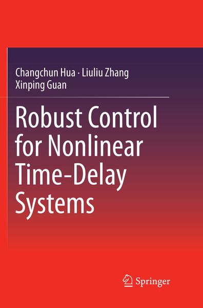 Produktbild: Robust Control for Nonlinear Time-Delay Systems