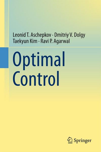 Produktbild: Optimal Control