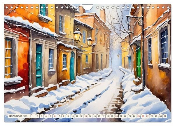 Produktbild: Zauber der Jahreszeiten (Wandkalender 2026 DIN A4 quer), CALVENDO Monatskalender