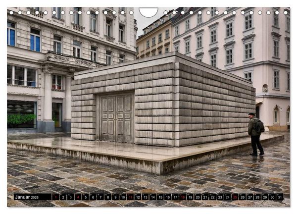 Produktbild: Wien - &Ouml;sterreichs charmante Hauptstadt (Wandkalender 2026 DIN A4 quer), CALVENDO Monatskalender