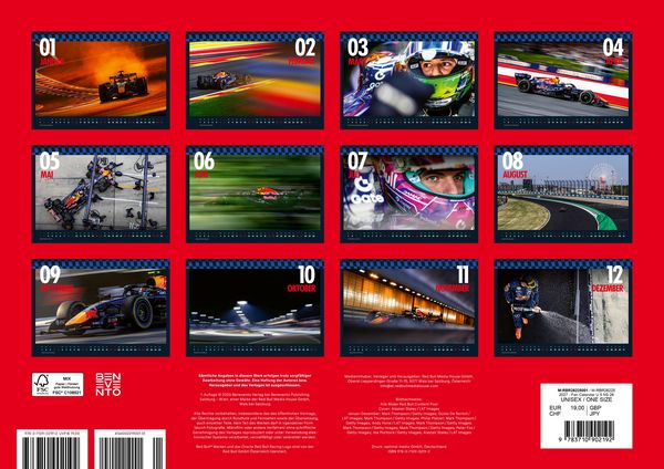 Produktbild: Oracle Red Bull Racing 2027 - Fankalender