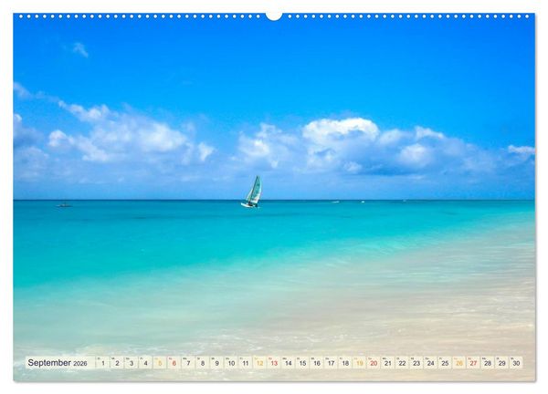 Produktbild: Kalender - selbst gestalten, Fotos selbst einkleben (Wandkalender 2026 DIN A2 quer), CALVENDO Monatskalender
