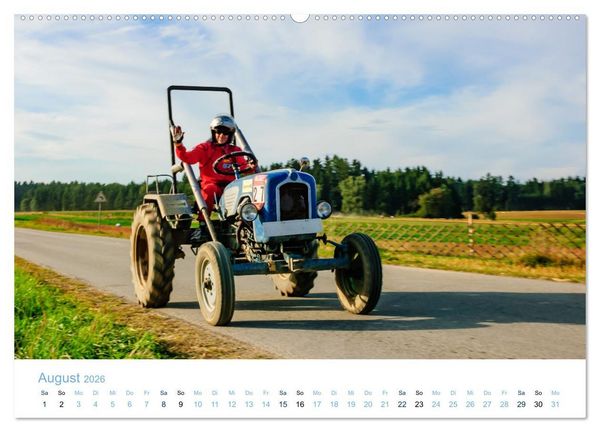 Produktbild: Traktorrennen - die 24 Stunden von Reingers (hochwertiger Premium Wandkalender 2026 DIN A2 quer), Kunstdruck in Hochglanz