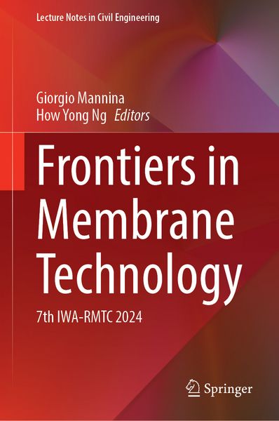 Produktbild: Frontiers in Membrane Technology