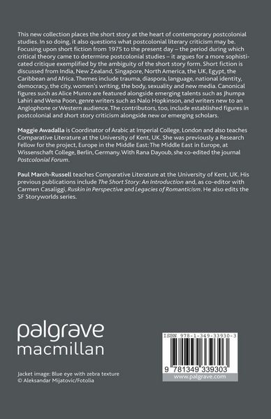 Produktbild: The Postcolonial Short Story