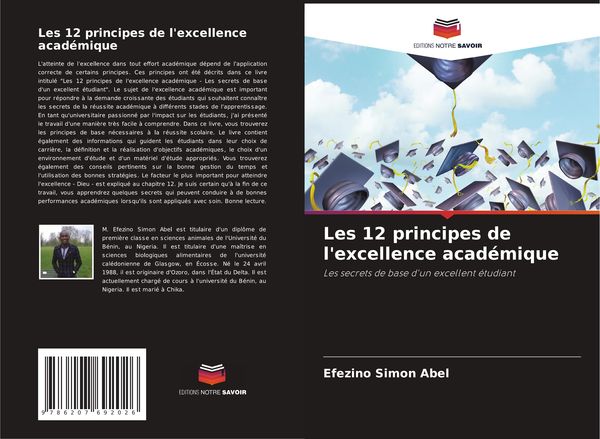 Produktbild: Les 12 principes de l'excellence acad&eacute;mique