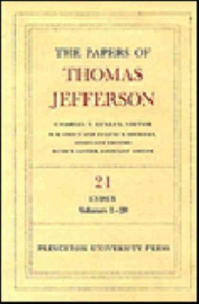 Produktbild: Jefferson, T: The Papers of Thomas Jefferson, Volume 21