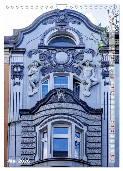 Produktbild: Fassadenk&uuml;nste (Wandkalender 2026 DIN A4 hoch), CALVENDO Monatskalender