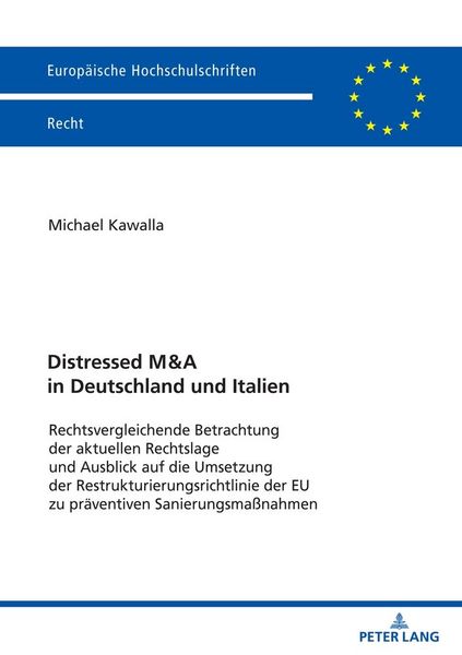 Produktbild: Distressed M&A in Deutschland und Italien