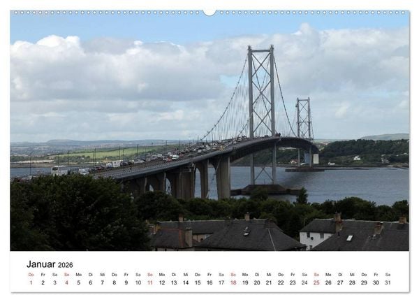 Produktbild: Schottlands Hauptstadt Edinburgh (Wandkalender 2026 DIN A2 quer), CALVENDO Monatskalender