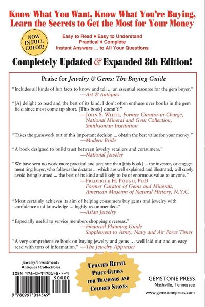 Produktbild: Jewelry & Gems-The Buying Guide, 8th Edition