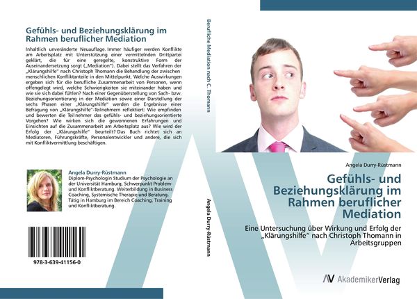Produktbild: Gef&uuml;hls- und Beziehungskl&auml;rung im Rahmen beruflicher Mediation