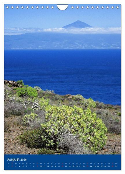 Produktbild: Inseltraum La Gomera (Wandkalender 2026 DIN A4 hoch), CALVENDO Monatskalender
