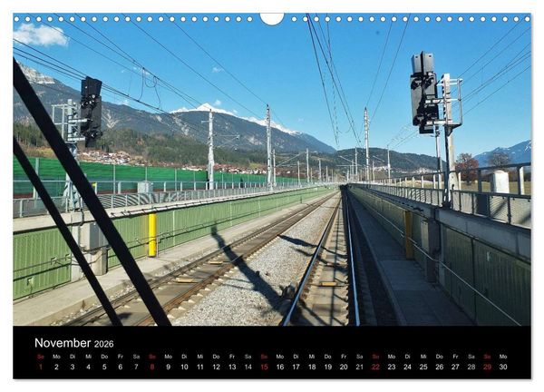Produktbild: Lokf&uuml;hrerperspektiven (Wandkalender 2026 DIN A3 quer), CALVENDO Monatskalender