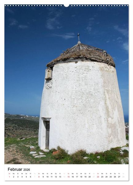 Produktbild: Liebenswertes Paros, Insel der Kykladen (hochwertiger Premium Wandkalender 2026 DIN A2 hoch), Kunstdruck in Hochglanz