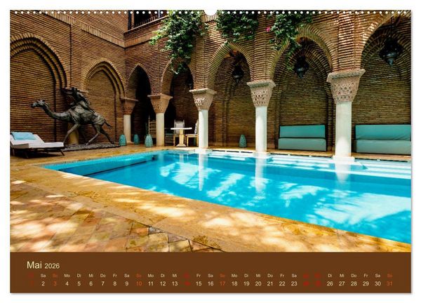 Produktbild: Marokko Impressionan (Wandkalender 2026 DIN A2 quer), CALVENDO Monatskalender