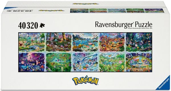 Produktbild: Erwachsenenpuzzle 40000 Teile - Pok&eacute;mon - Celebration Journey