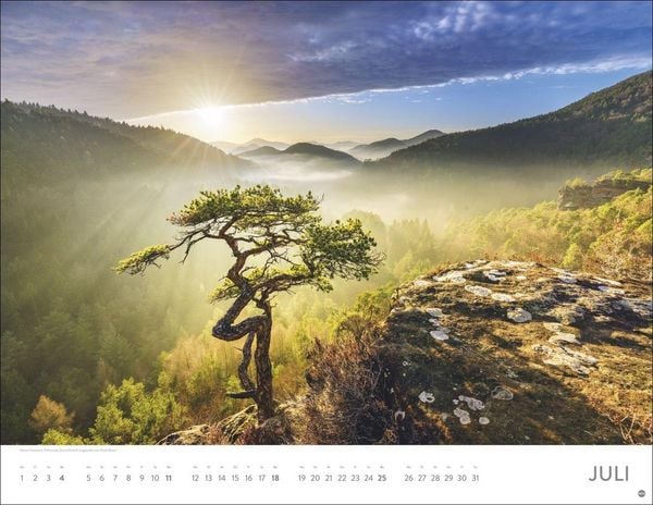 Produktbild: Orte der Kraft Posterkalender 2027