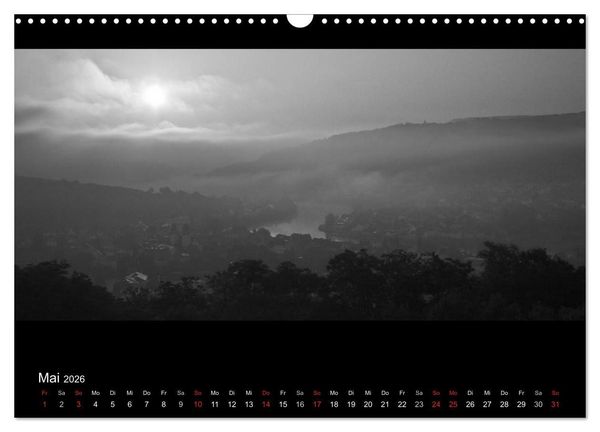 Produktbild: NEBEL (Wandkalender 2026 DIN A3 quer), CALVENDO Monatskalender