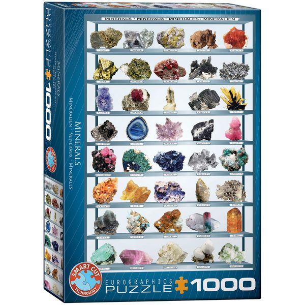 Produktbild: Puzzle 1000 Teile - Minerals