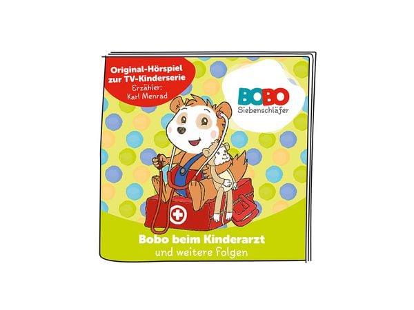 Produktbild: Content-Tonie: Bobo Siebenschläfer - Bobo beim Kinderarzt und weitere Folgen