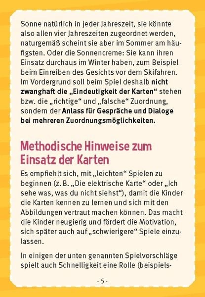 Was passt in welche Jahreszeit?
