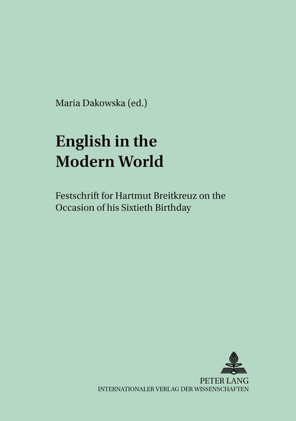 Produktbild: English in the Modern World