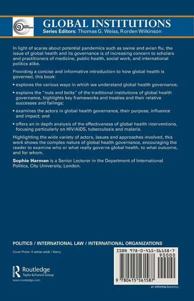 Produktbild: Harman, S: Global Health Governance