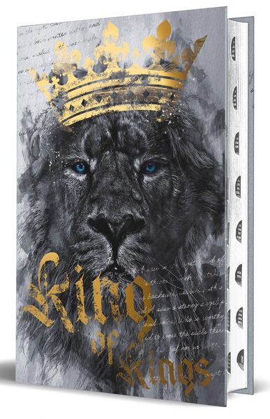 Produktbild: KJV Holy Bible, Large Print, Handy Size Format, Hardcover, Lion King of Kings, Thumb Index, Ribbon Marker, and Red Letter
