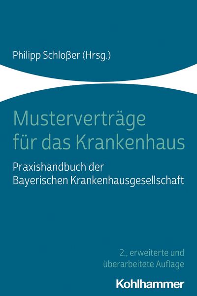 Produktbild: Mustervertr&auml;ge f&uuml;r das Krankenhaus