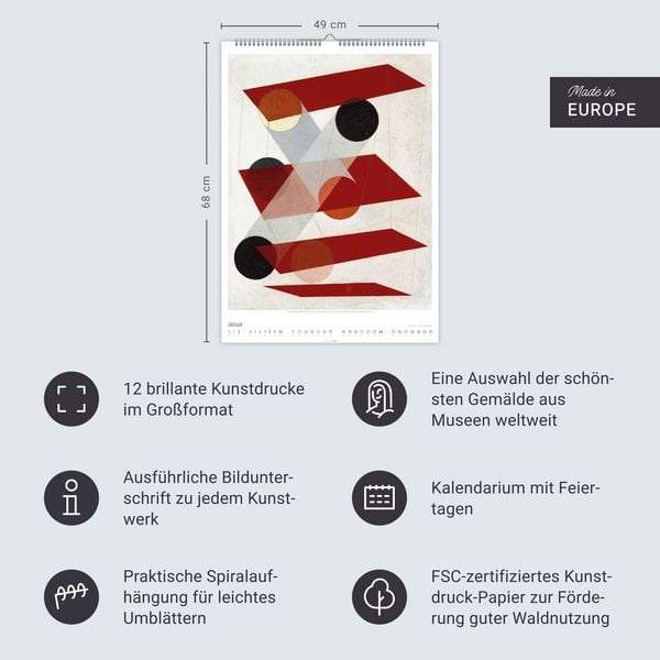 Produktbild: Bauhaus Kalender 2027