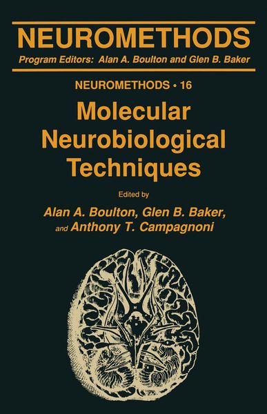 Produktbild: Molecular Neurobiological Techniques