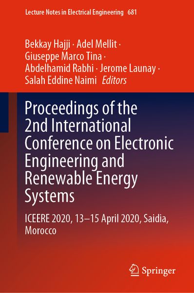 Produktbild: Proceedings of the 2nd International Conference on Electronic Engineering and Renewable Energy Systems