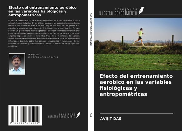 Produktbild: Efecto del entrenamiento aer&oacute;bico en las variables fisiol&oacute;gicas y antropom&eacute;tricas