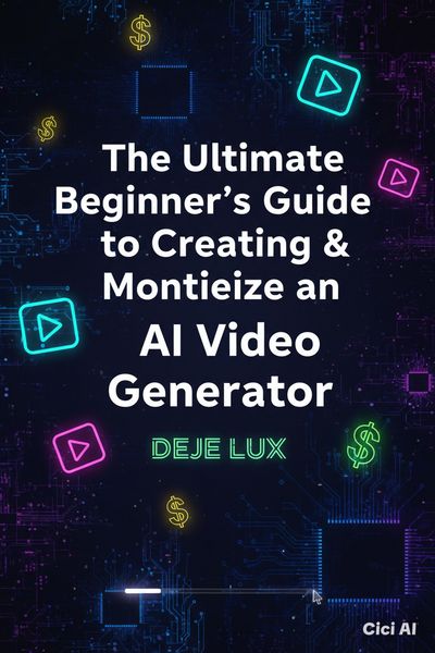 Produktbild: Ultimate Beginner's Guide to Creating & Monetizing an AI Video Generator