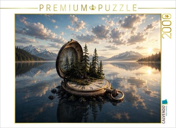 CALVENDO Puzzle Wald der verlorenen Zeit | 2000 Teile Lege-Größe 90x67cm Foto-Puzzle für glückliche Stunden