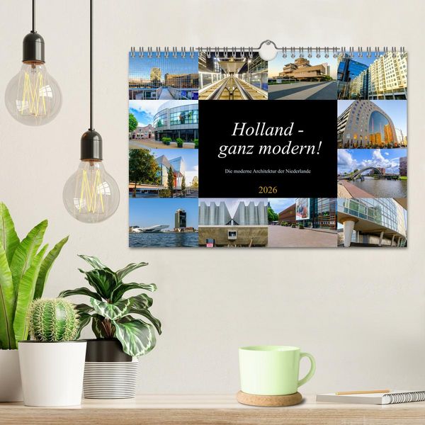 Produktbild: Holland - ganz modern! (Wandkalender 2026 DIN A4 quer), CALVENDO Monatskalender