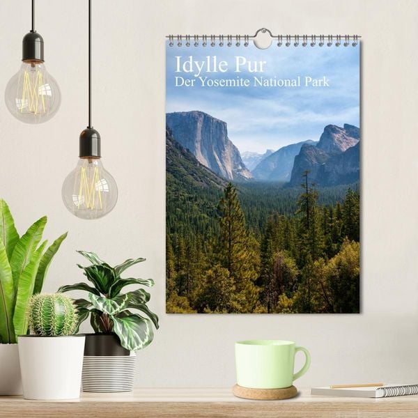 Produktbild: Idylle Pur - Der Yosemite National Park (Wandkalender 2026 DIN A4 hoch), CALVENDO Monatskalender