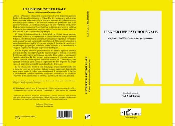 Produktbild: Expertise psycholegale L'