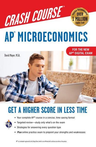 Produktbild: Ap(r) Microeconomics Crash Course, Book + Online