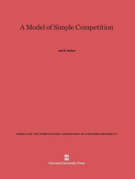 Produktbild: A Model of Simple Competition